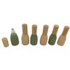 BEECO GIF2U 6Pcs 12ml/0.4 oz Glass Roll On Bottle with