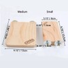 Litewoo Bird Wood Perch Platform Stand Shelf for Birds Budgie