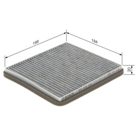 Bosch Automotive R5565 Cabin Air Filter with Activated Carbon
