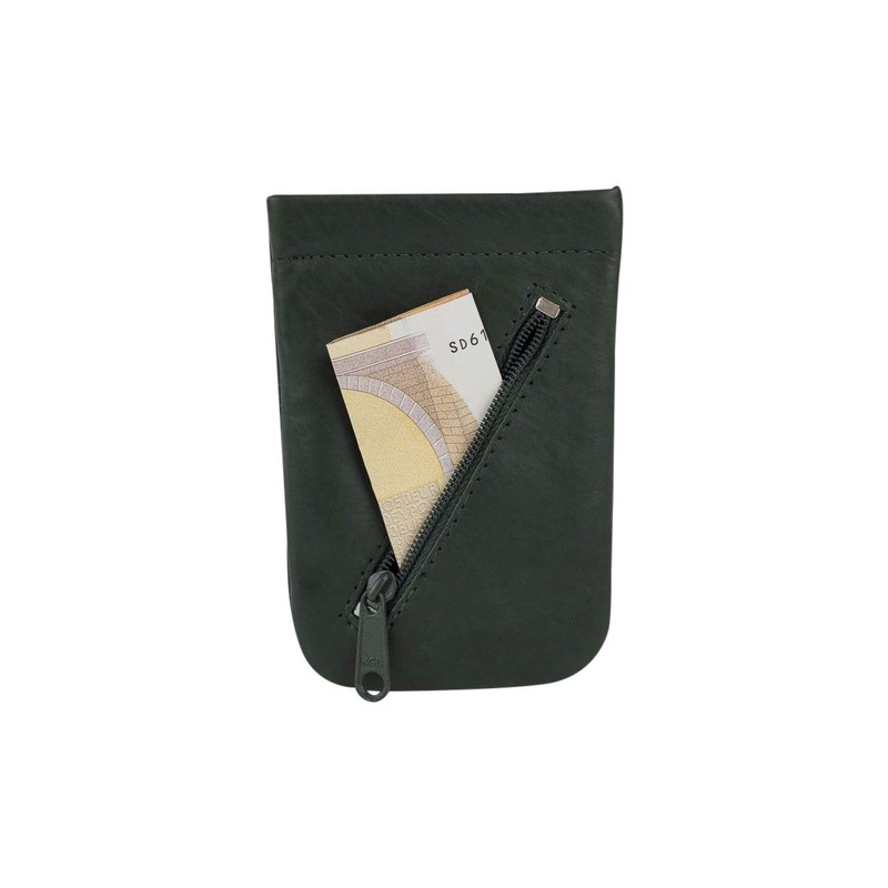 Keycase LEAS, Genuine Leather, green - LEAS Special Edition