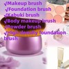 NUANJUYU Extra Wide 75mm Body Kabuki Brush - For Flawless