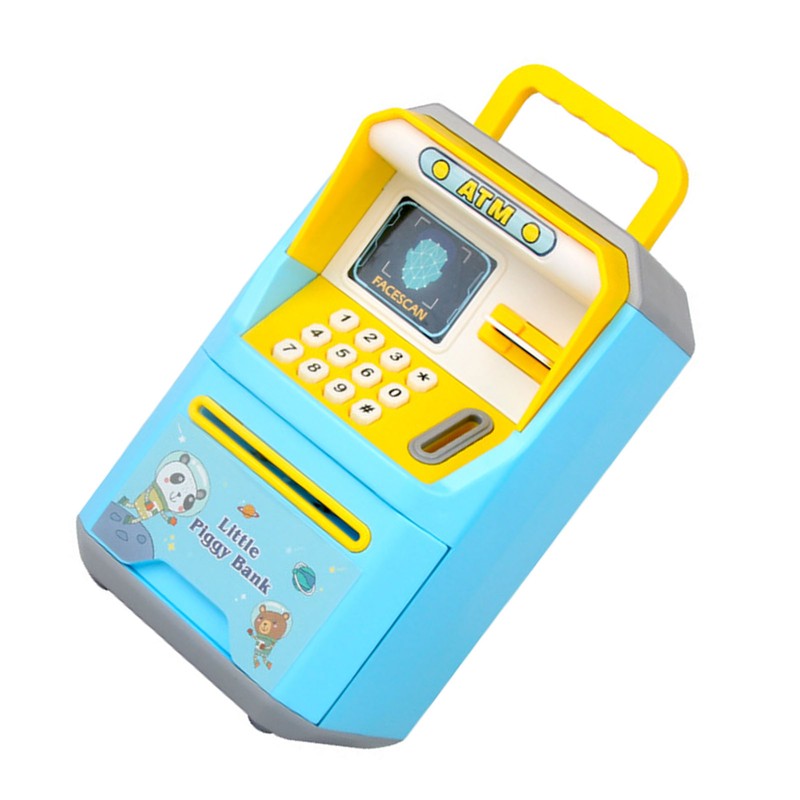 Mini Bank ATM Machine Simulation Face Recognition ATM Machine Money