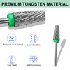 C12rtive 5-in-1 Tungsten Carbide Nail Cutter Bit, Cuticle Nail Cutter