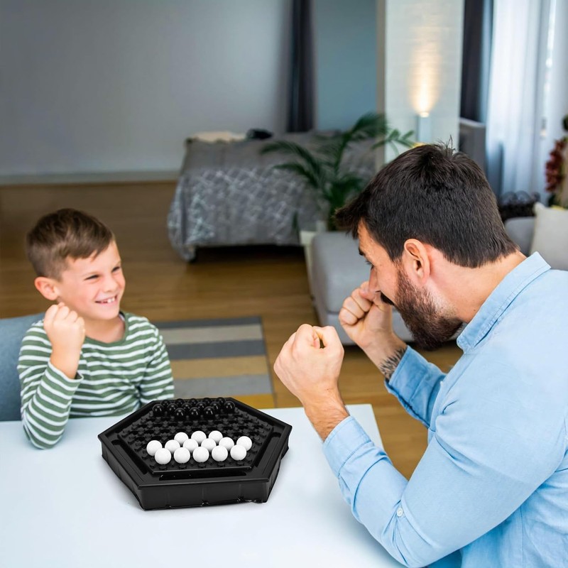 Chess Sets Board Game - Abalone Family Strategy Game for