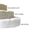 Soft Flannel Polishing Wheel for 16" Woodworking 3-Step Lathe Buffing