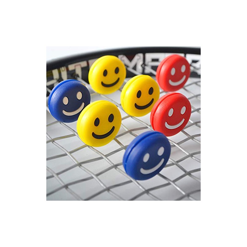 US-Style Tennis Vibration Stopper Set of 10 Smile Tai Chi