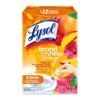 Lysol Limpiador automático para inodoro de gel, mango e hibisco,
