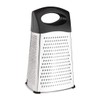 Vogue Heavy Duty Box Grater 230mm Stainless Steel Kitchen Slicer