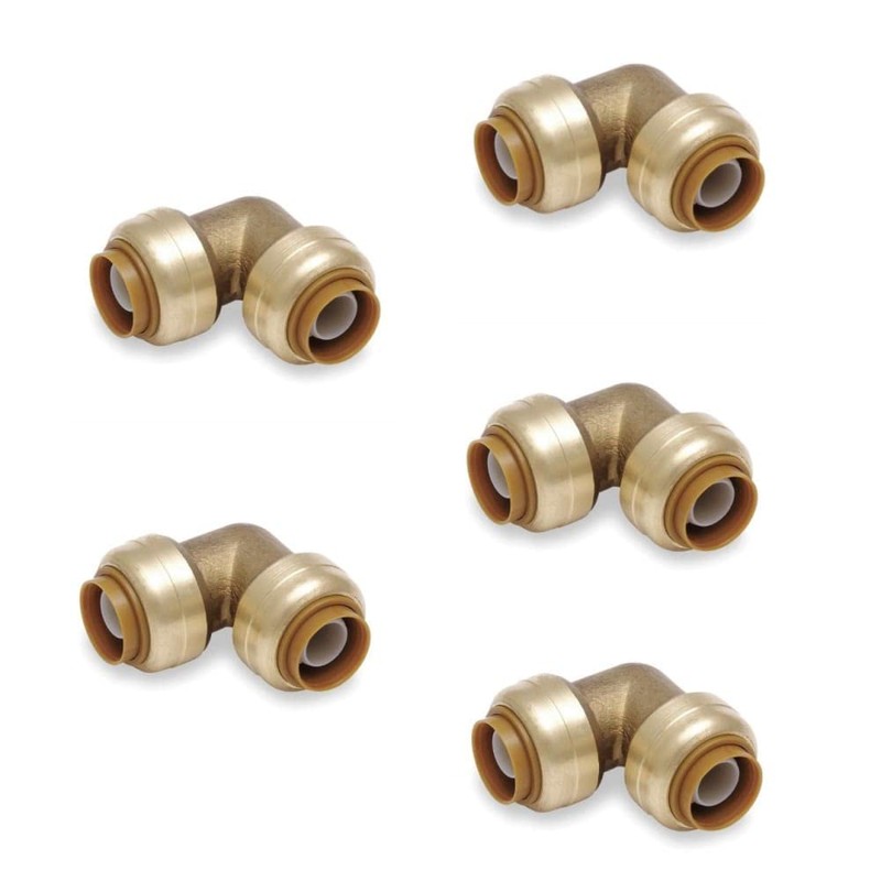 1/2 Push-To-Connect Fitting LF 90 Degree Elbow 1 Pack
