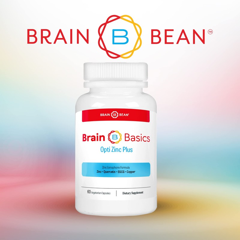 Brain Basics Opti Zinc Plus - Zinc Supplement with Quercetin,