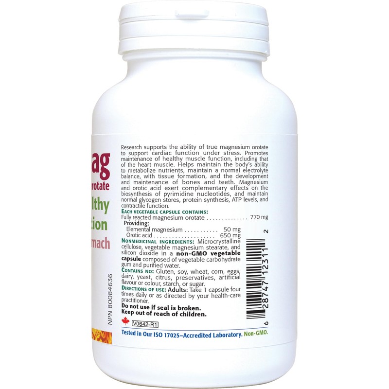 New Roots Herbal - Heart Mag, 770mg, 60 Capsules -