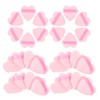 FOMIYES 50pcs Heart Shaped Makeup Puff for Sponge for Even