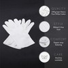 THE MASONIC COLLECTION - Plain White Cotton Gloves For Men