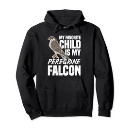 Peregrine Falcon Stuffed Animal Plush Falconer Falconry Pullover Hoodie