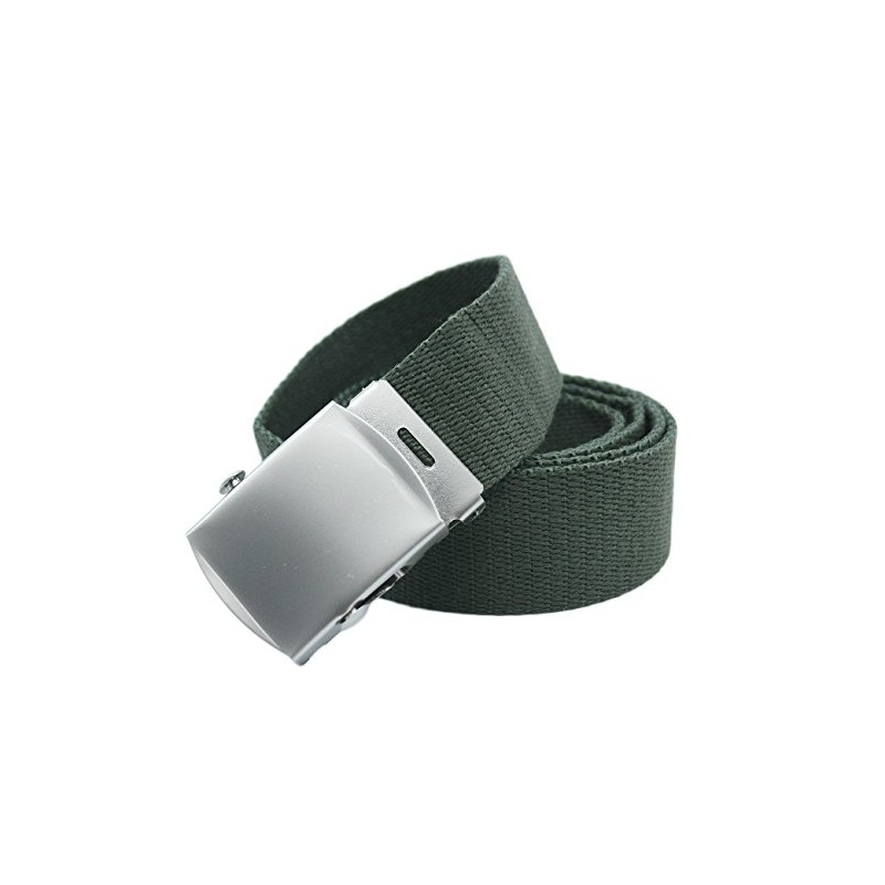 YEHMAN Unisex Canvas Belt Military Design, Adjustable Length 120 cm,