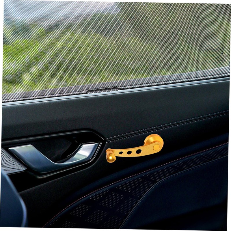 ULTECHNOVO Aluminum Alloy Car Window Handle Replacement Easy Installation Auto