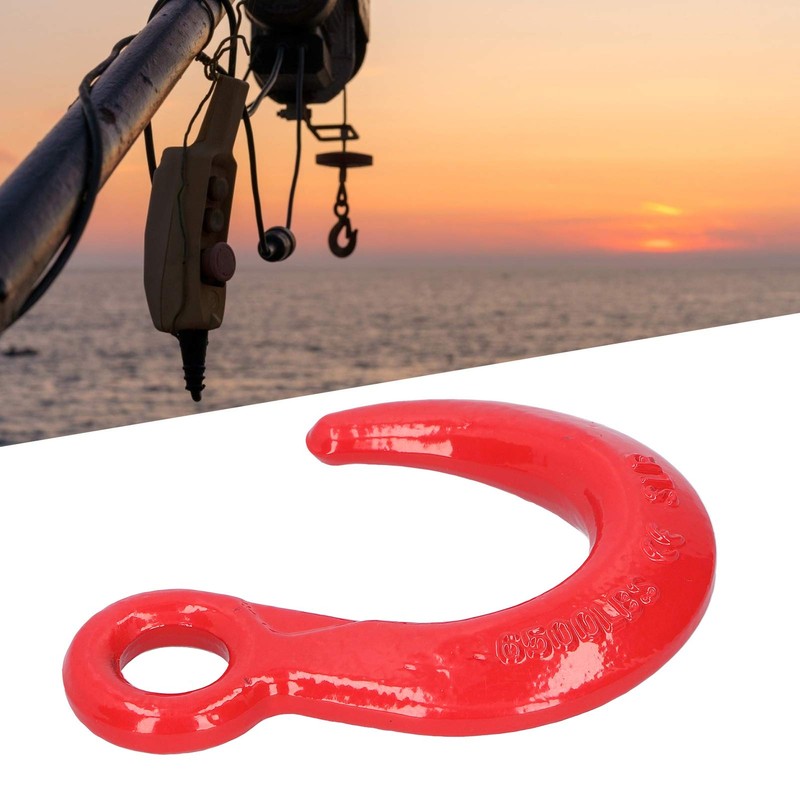 6500lb Lifting Hook with Large Opening, Alloy Steel Crane Hoist