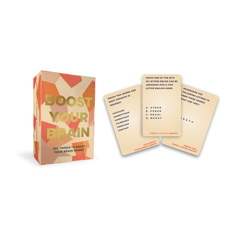 Gift Republic Boost Your Brain - Brain Train Trivia