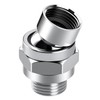 Shower Connector Ball Joint Shower Head Swivel Ball Adapter Brass
