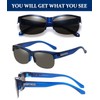 DUCO 8960 Fit Over Sunglasses, Glasses, Polarized Lenses, UV400, UV