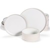 Ceramic Dinnerware Set, by Vase and Vessel, 12-Piece Service for