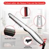 Beard Straightener Comb for Men,Hair Hot Comb,Quick Electric Heated Beard