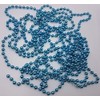 9ft Turquoise Bead Chain Garland - Turquoise Beads - Christmas