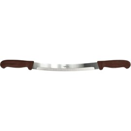 Caribou Double Edge Fleshing Knife Trapping Supplies Fur Handling