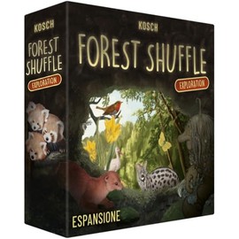 Asmodee Forest Shuffle: Exploration Expansion - Board Game Strategy, 1-5 Players, Ages 10+, Italian Edition