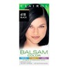 Clairol Balsam Permanent Hair Dye, 618 Black Hair Color, Pack