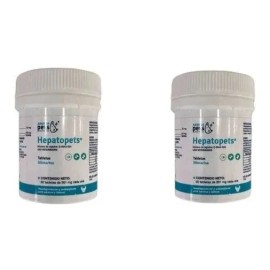 Hepatopets Aranda Pets Pack 2 Frascos D 60tabs Pa Perro Gato