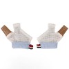 1 Pair Thumb Sucking Stop Glove Soft Adjustable with Buckle