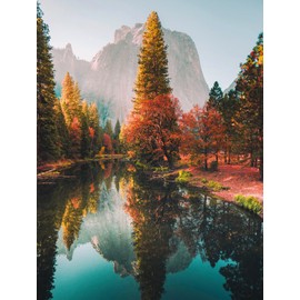 Buffalo Games - Noir - Wanderlust - Yosemite - 500 Piece Jigsaw Puzzle for Adults - Super Premium Puzzle Board - Quality Magnetic Storage Box with Display Sleeve - Photo Quality Imagery