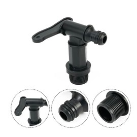 NDS Caravan Accessories- Water Butt Replacement TAP- Black