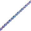 YBEKI Bicycle Chain 11-Speed Colour Bicycle Chain 1/2 x 11/128