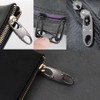 Naisfei 8 Pcs Zipper Clip Theft Deterrent, S Shaped Zipper