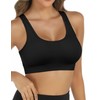Sports Bras for Women with Support, Double Lined Padded Push