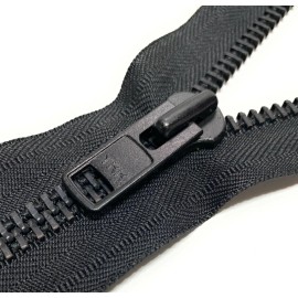 YKK Size #10 Black Heavy Duty Metal Close End 8" Inch Zippers Made in USA New