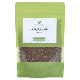 100% pura y natural Biokoma Lapacho corteza (PAU d'Arco) zacate seca 100 g (3.55 oz) en bolsa resellable a prueba de humedad