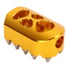 Motorcycle Gear Shifter Peg 360° Roating Anti Slip Golden Shift