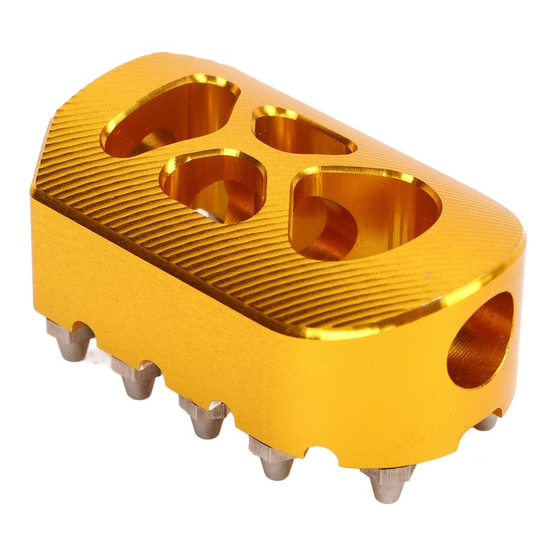 Motorcycle Gear Shifter Peg 360° Roating Anti Slip Golden Shift