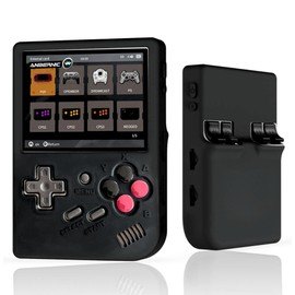 COSMOCRAZE Silicone Protective Case for Anbernic RG35XX, Shockproof Soft Cover for Retro Handheld Game Console, Durable Grip Cover for RG35XX, Anti-Slip Gaming Accessory, for Anbernic RG35XX Console