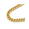 FindChic Boys Gold Chain Necklace Men Curb Chain Necklace 18K