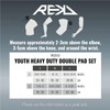 Rekd Children's Youth Heavy Duty Double Pad Set Protective Set,