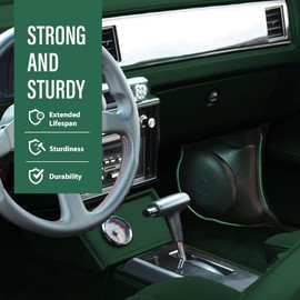 LQI Speaker Kick Panels Compatible with Chevy Monte Carlo El Camino Malibu 1978-1988, Fit Pontiac Grand Prix Oldsmobile Cutlass Buick Regal 1978-1988, Black Speaker Kick Panel