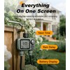 Kenkor Sprinkler Timer 2 Zone, Water Timers for Garden Hose,