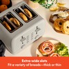 bella 4 Slice Toaster, 6 Setting Shade Control with Reheat