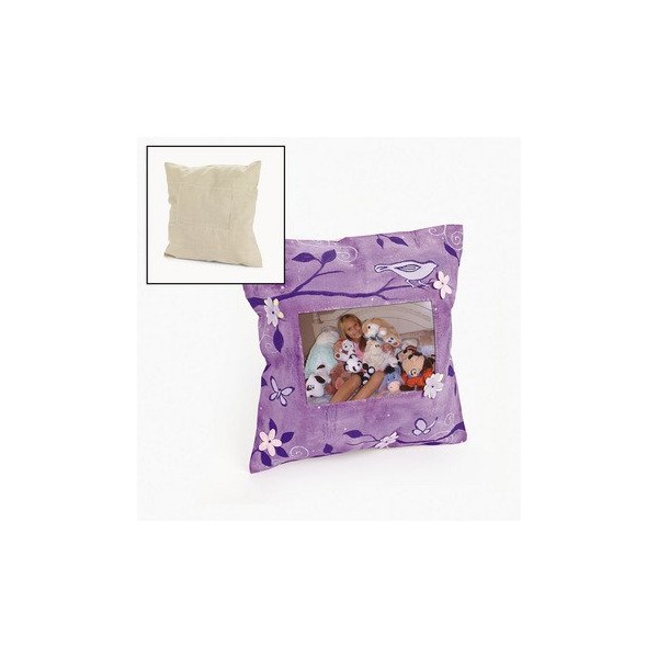 DIY Photo Pillow Covers with Zipper Enclosure - Makes 12