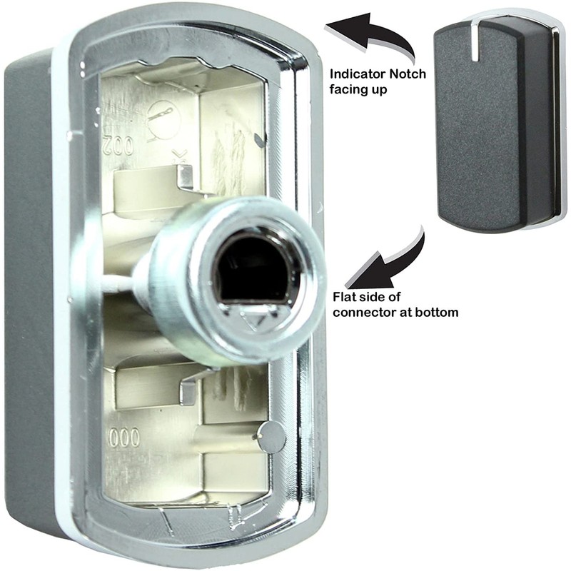 Spares2go Control Switch Knobs for Belling Oven Cooker Hob (Pack