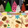 Geelin 18 Pcs 18 x 12 Inches Colored Plywood Sheets